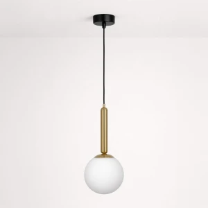 Lampa wisząca TOKI K-5860 Czarny, biały, patyna 1 źr., E14, 10W LED - Kaja