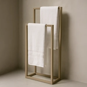 Wieszak KAJA HOME KS-63 WIESZAK TOWEL II Beżowy - Kaja