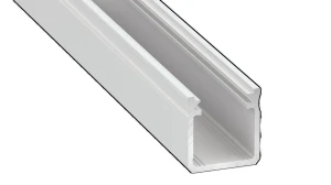Profil Aluminiowy Biały Typ Y 1m + Klosz Mleczny – Eko-Light