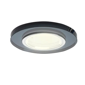 Oczko sufitowe Szklane EKOS205 czarny E27 - Eko-Light