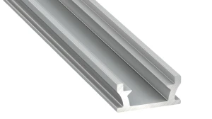 Profil Aluminiowy Srebrny Typ T 2m + Klosz Mleczny – Eko-Light
