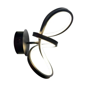 Lampa wisząca Tesoro ML1052 czarny E14 - Milagro