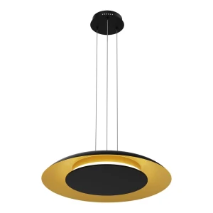 Lampa wisząca Piattino ML1815 czarny E14 - Milagro