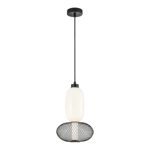 Lampa wisząca Arame ML1432 czarny E27 - Milagro