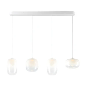 Lampa wisząca Vaso ML1406 biały E27 - Milagro