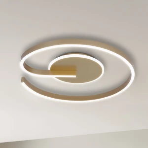 Lampa sufitowa Lorenzo ML1849 złoty GU10 - Milagro