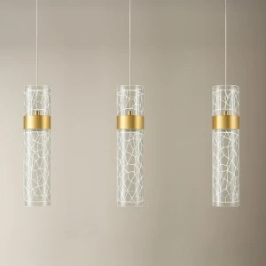 Lampa wisząca Lagos ML2246 transparentny E27 - Milagro