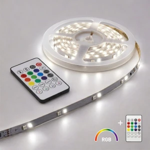 Zestaw Taśma SMD 36led/m Rgbwic IP20 5m + Zasilacz – Eko-Light