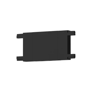 Slim Magnetic Track Czarny Łącznik Szyn Prosty – Milagro