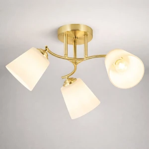 Lampa sufitowa Pafos ML2765 złoty E27 - Milagro