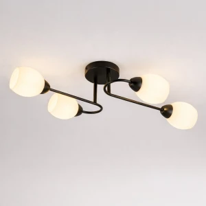 Lampa sufitowa King ML2755 czarny E27 - Milagro