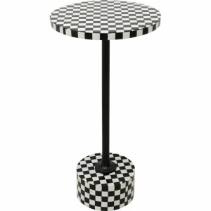 Stolik KARE stolik DOMERO CHESS 25 biało-czarny – Kare Design