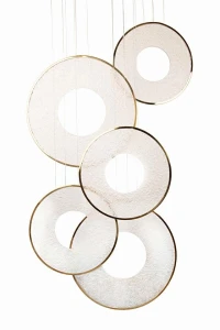 Lampa wisząca STARDUST złota – Moosee