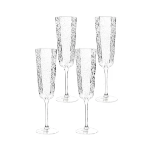 Akcesorium KARE komplet 4 kieliszków do szampana CASCATA 250ml – Kare Design