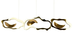 Lampa wisząca CHAIN 210 złota – Moosee