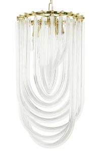 Lampa wisząca MURANO L złota – Moosee
