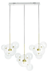 Lampa wisząca CAPRI LINE 3 złota – Moosee