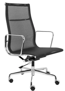 Fotel biurowy AERON PREMIUM chrom siatka, aluminium – King Home