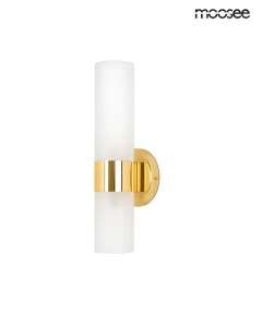 Lampa ścienna TUBS złota – Moosee