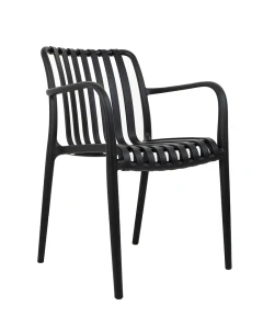Krzesło MODESTO krzesło STRIPS ARM czarne – Modesto Design