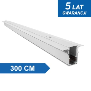 Szyna Magnetyczna Szyna Biały 300CM - DomenoLED