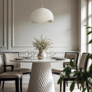 Lampa Wisząca Wisząca Nadają Wnętrzom Subtelnego Charakteru I Wprowadzają Element Minimalistycznego Luksusu 48CM E27 - DomenoLED