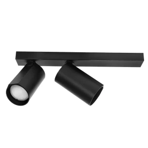 Lampa Sufitowa KJ2112 R Czarny Elegancki, Uniwersalny 35W - DomenoLED