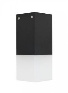 Lampa sufitowa zewnętrzna Cube 20W IP44 czarna CB-S BL Su-Ma