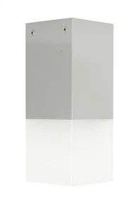 Lampa sufitowa zewnętrzna Cube 20W IP44 srebrny CB-S AL Su-Ma