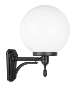 Kinkiet zewnętrzny Kule Classic 100W IP43 czarny K 3012/1/K 300 U Su-Ma