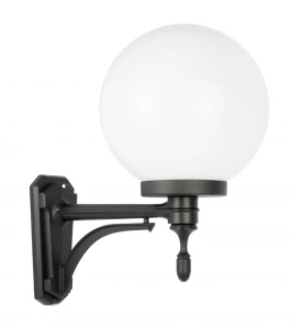 Kinkiet zewnętrzny Kule Classic 60W IP43 czarny K 3012/1/K 250 U Su-Ma