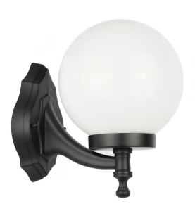 Kinkiet zewnętrzny Kule Classic 60W IP43 czarny K 3012/1/K 200 Su-Ma