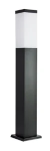 Lampa stojąca zewnętrzna Inox Kwadratowa Black SS802-650 BL Su-Ma