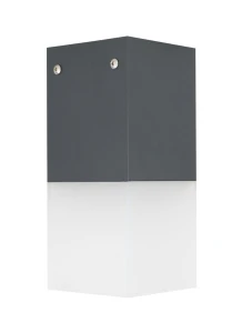 Lampa sufitowa zewnętrzna Cube Max 20W IP44 ciemny popiel CB-MAX S DG Su-Ma