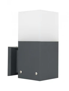 Kinkiet zewnętrzny Cube Max 20W IP44 ciemny popiel CB-MAX K DG Su-Ma