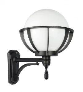 Kinkiet zewnętrzny Kule z koszykiem 250 60W IP43 czarny K 3012/1/KPO 250 U Su-Ma