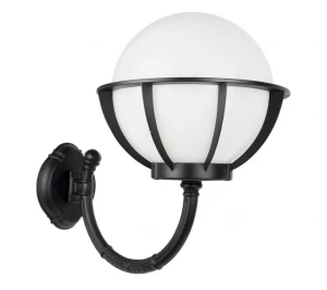 Kinkiet zewnętrzny Kule z koszykiem 250 60W IP43 czarny K 3012/1/KPO 250 Su-Ma