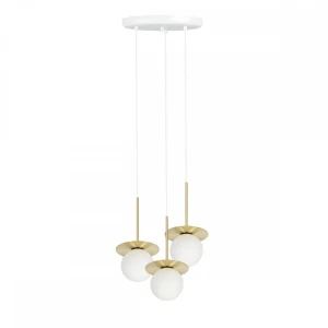Lampa wisząca BORRA B 3P mosiądz G9 - UMMO Lighting