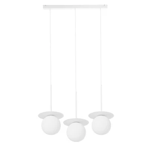 Lampa wisząca BORRA B 3L biały G9 - UMMO Lighting