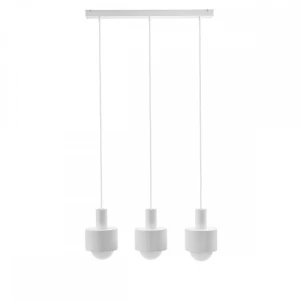 Lampa wisząca ENKEL 3L biały E27 - UMMO Lighting