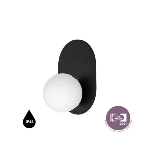 Kinkiet HANEA czarny IP44 - UMMO Lighting
