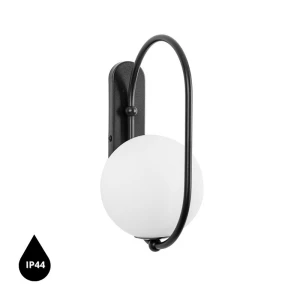 Kinkiet KOBAN D czarny IP44 - UMMO Lighting