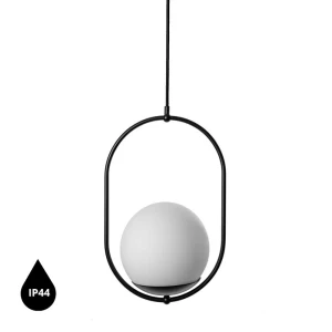 Lampa wisząca KOBAN B czarny IP44 - UMMO Lighting