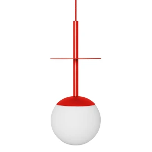 Lampa wisząca PLAAT A czerwonopomarańczowy E27 - UMMO Lighting