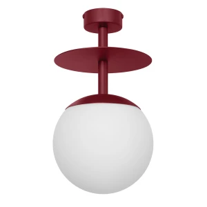 Plafon PLAAT B burgundowy E27 - UMMO Lighting