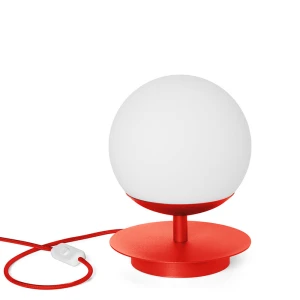 Lampa stołowa PLAAT ST czerwonopomarańczowy E27 - UMMO Lighting