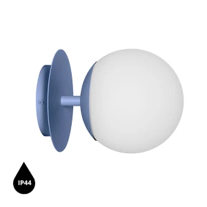 Kinkiet PLAAT C niebieski IP44 - UMMO Lighting
