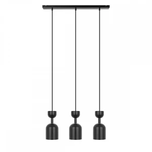 Lampa wisząca SUPURU 3L czarny GU10 - UMMO Lighting