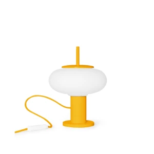 Lampa stołowa TORNI ST melonowy żółty E27 - UMMO Lighting