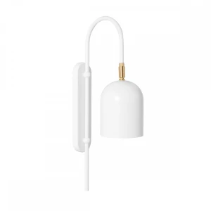 Kinkiet TAKU biały, mosiądz GU10 - UMMO Lighting